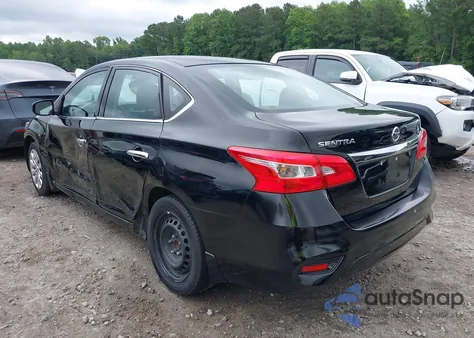 2019 Nissan Sentra S из США, поврежденный, VIN 3N1AB7AP9KY380776